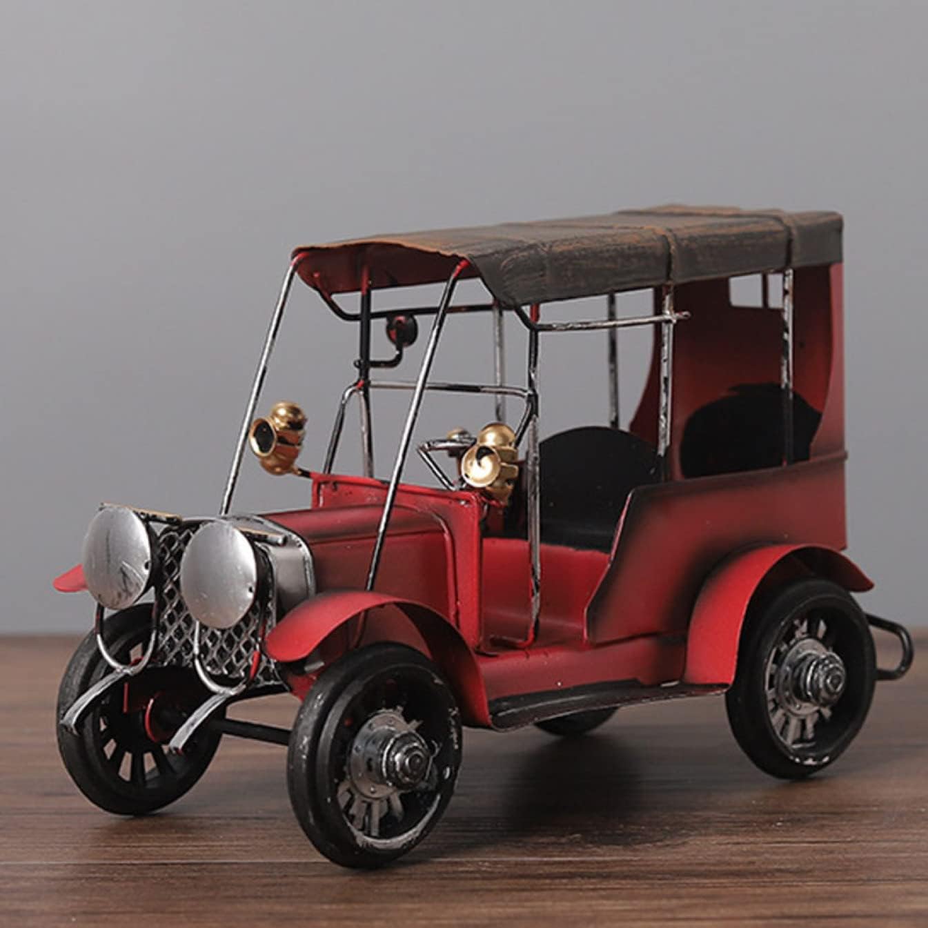 楽天市場】古い車 クラシックカー レッド レトロ 金属 置物 雑貨 模型