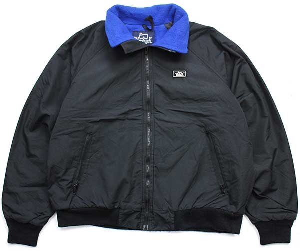 80s USA製 Woolrichウールリッチ フリースライナー ナイロンジャケット