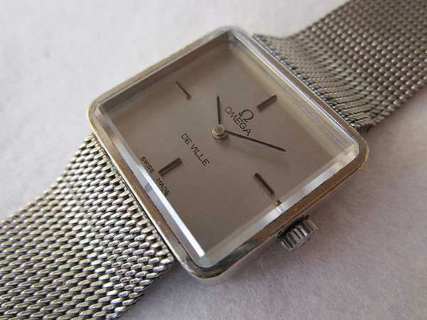 OMEGA De Ville オメガ デビル スクエア 手巻 ローマ 現状渡し OMEGA