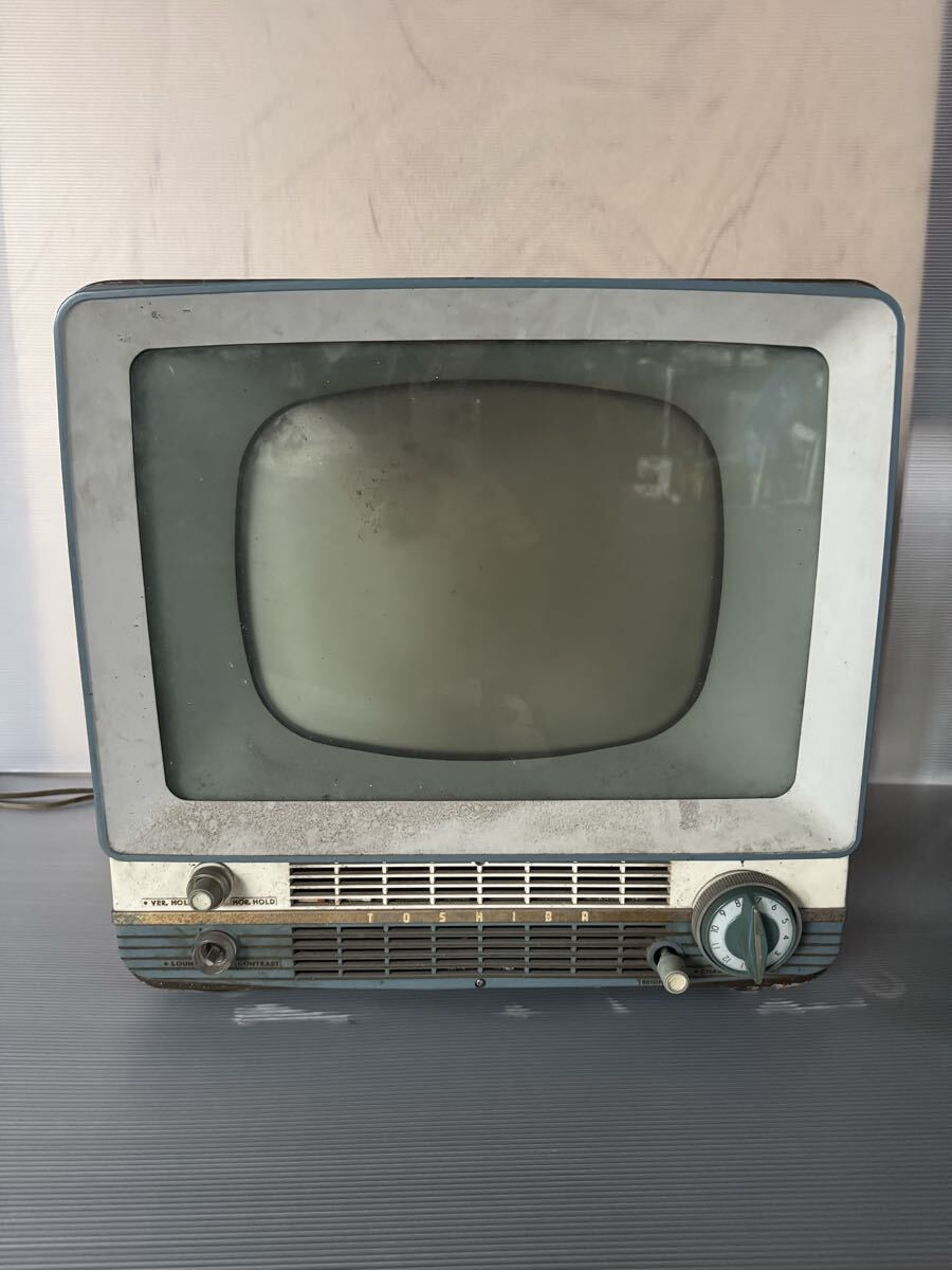 昭和レトロ 真空管 白黒テレビ➕アンテナ Yahoo!オークション