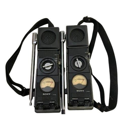 昭和レトロ ナショナル トランシーバー RF-480D 箱付 説明書あり 当時