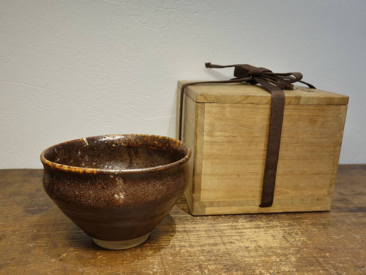 GE】R1857【コレクター所蔵品】時代 天目茶碗 /古美術品 中国古玩 朝鮮