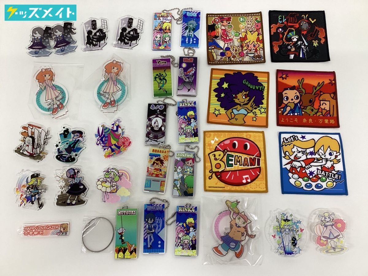 pop'n music ポップンミュージック アクリルバッジ MZD pop'n music