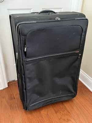 Large Tumi Suitcase 22047d4 Nylon Expandable Travel Luggage 32