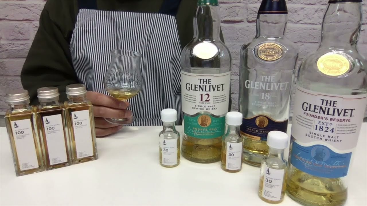 ザ・グレンリベット蒸留所飲み比べセット スペイサイド シングルモルト