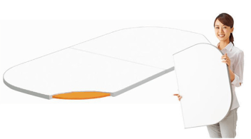 TOTOさんの「ラクかるふろふた」は安全に取り扱えて保温性も抜群