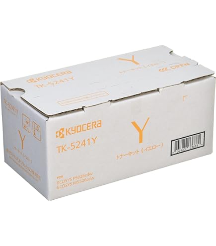 KYOCERA純正】トナーカートリッジブラック 配送 TK-5241K(ECOSYS