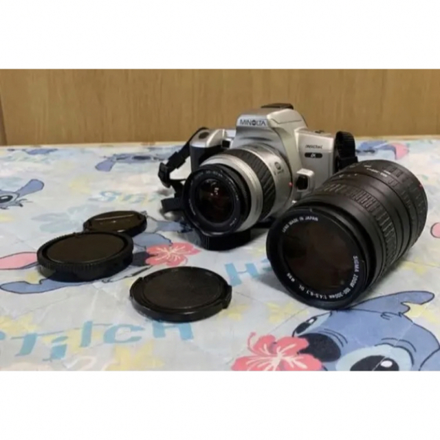 MINOLTA α-360si 一眼レフカメラ ダブルレンズ付き MINOLTA α-360si