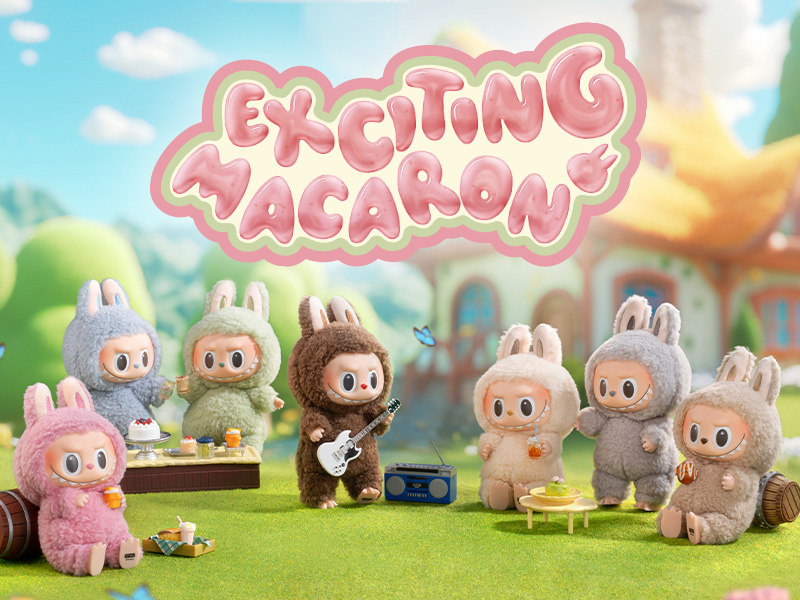 LABUBU Exciting Macaron マカロン ラブブ アソート POP MART ラブブ