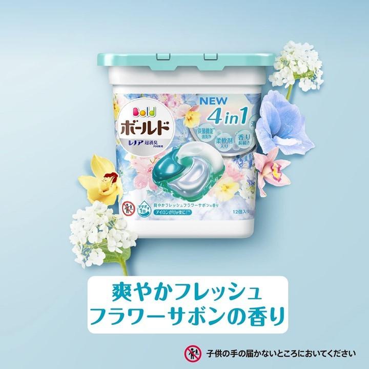 P＆G ボールド プレミアムブロッサム 抗菌アロマ 洗濯用洗剤 400g 40袋