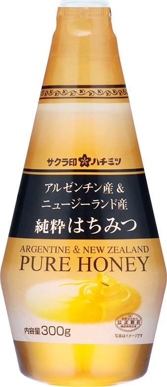 サクラ印 アルゼンチンニュージーランド蜂蜜 300g まとめ買い(×6