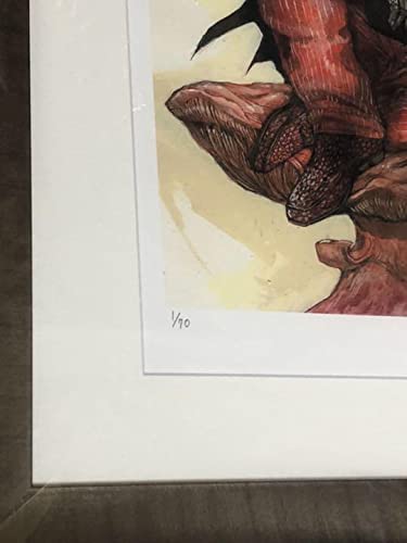 Amazon.co.jp: ドロヘドロ 複製原画 煙さん 直筆サイン 原画展 林田球