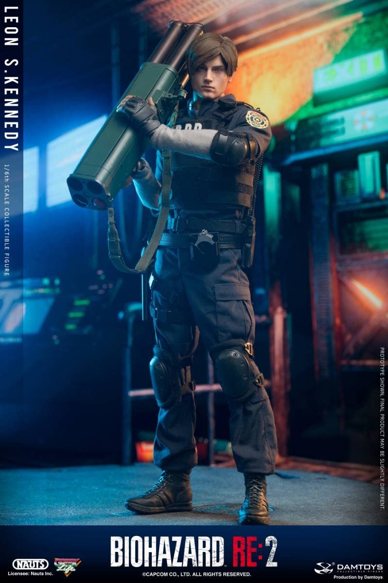 バイオハザード RE:2ダムトイズ DMS030 レオン・S・ケネディ Amazon.co