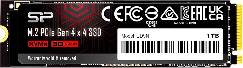 Amazon | シリコンパワー SSD 1TB【超高速 ゲーミングSSD】Read 5,000