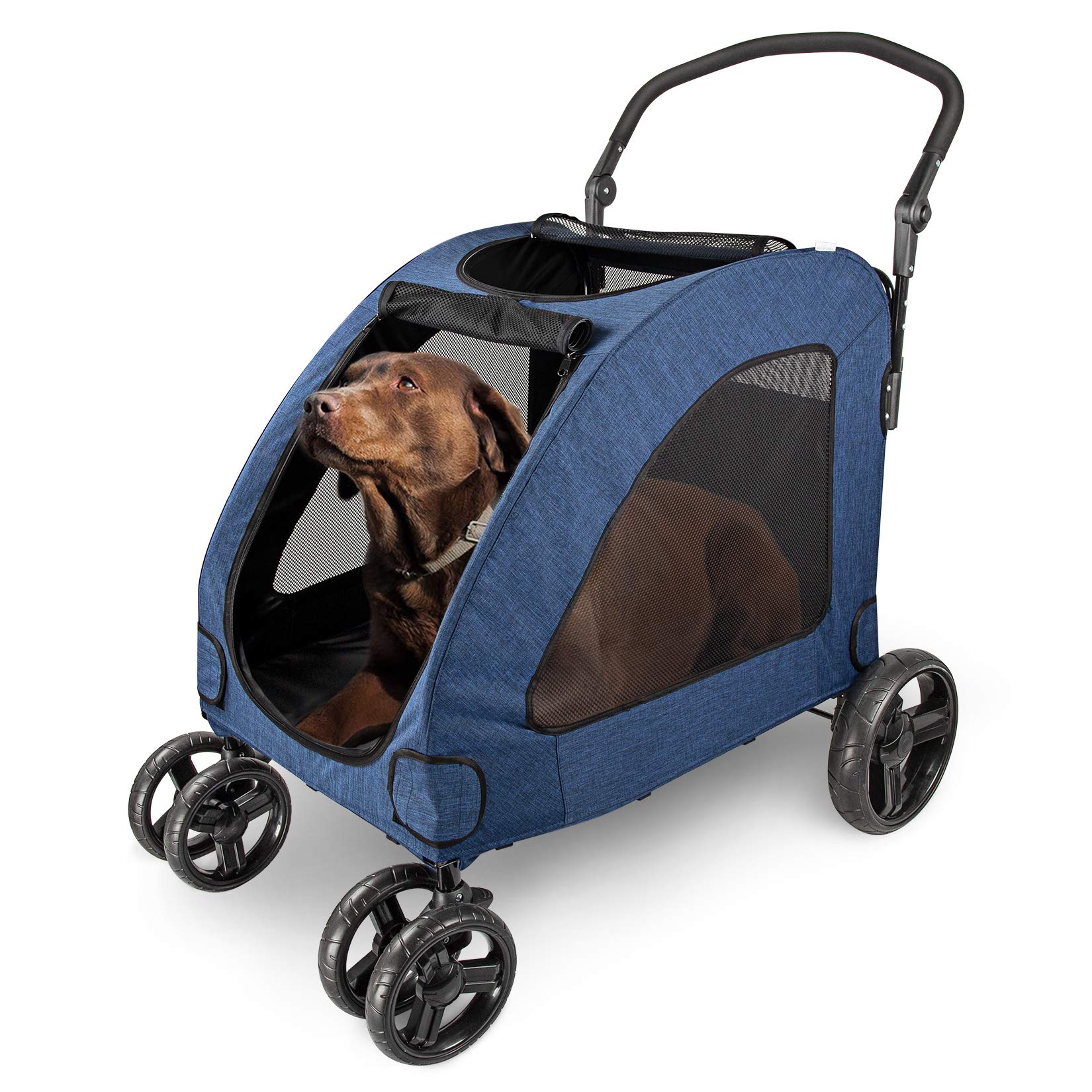 Amazon | WOOCE ペットカート 犬用 キャリーカート ペットバギー