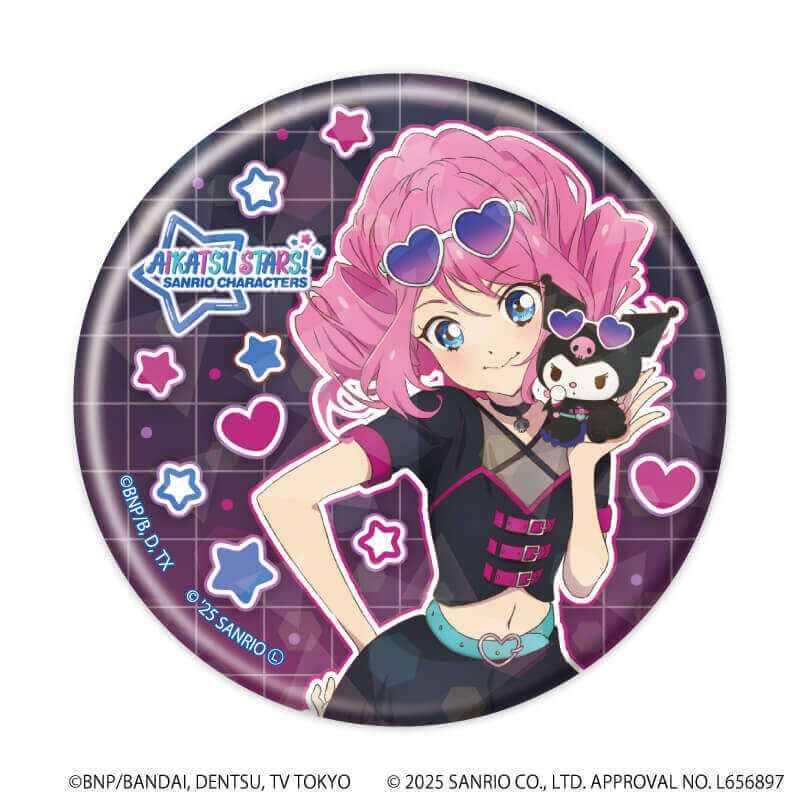 アイカツ アニon限定 マグバッチ 白銀リリィ アイカツ アニon限定