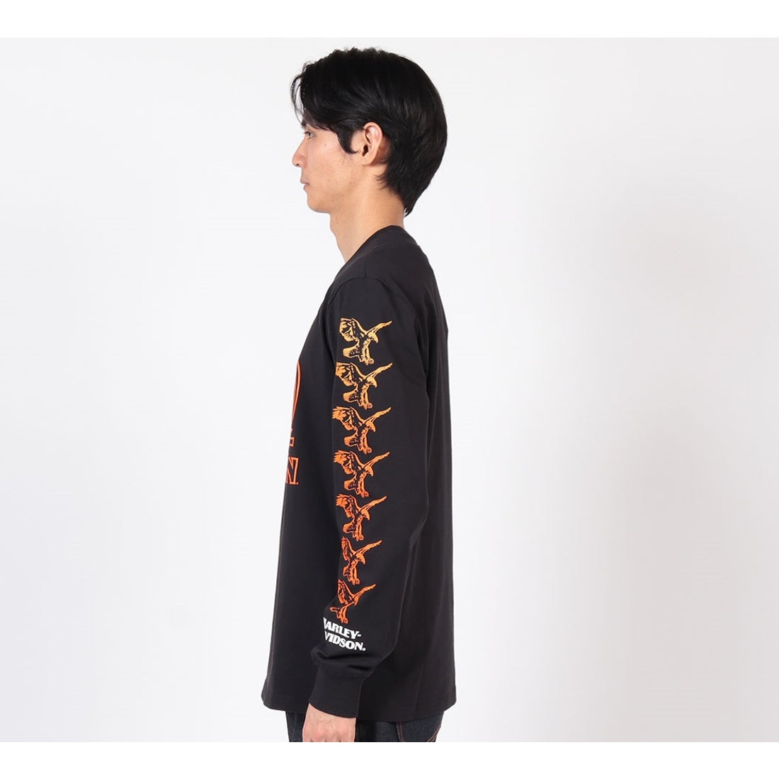 ライジングイーグルロングスリーブTシャツ -ハーレーダビッドソン公式