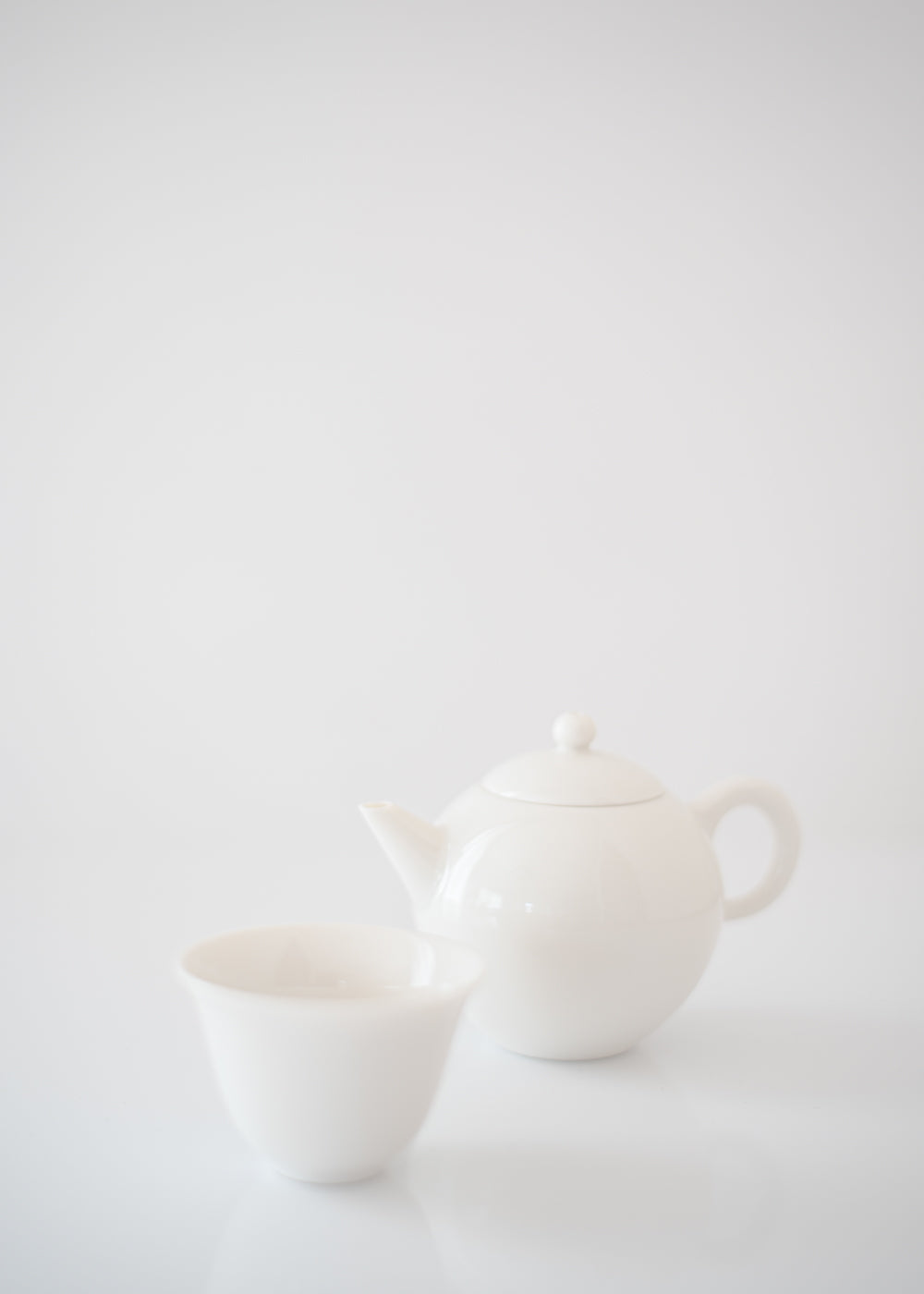 茶壺（牙白） – IDLE MOMENT