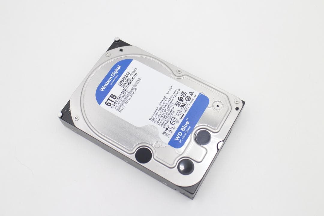 内蔵型ハードディスクドライブ [S-TN 2703] HDD WD Blue 6TB WD60EZAZ Western Digital WD60EZAX ［WD Blue 6TB］ WD Blue 内蔵型