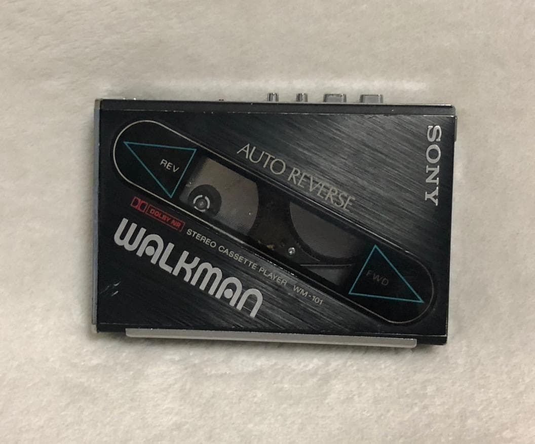希少 SONY ソニー WALKMAN WM-101 Black Sony WM-101 personal cassette player Walkman review & quick demo
