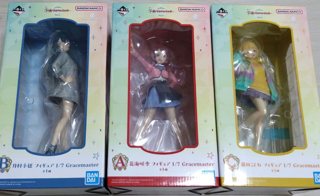 学園アイドルマスター　フィギュア　A賞 B賞 C賞 学園アイドルマスター 学マス 一番くじ A賞 B賞 下位賞セット 一番くじ