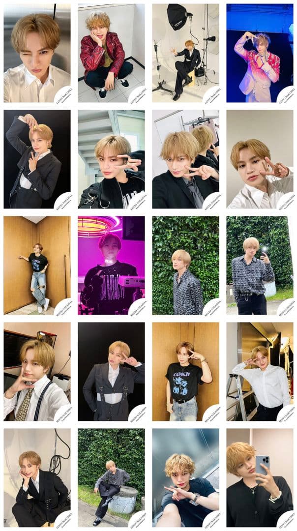 中島健人ミニフォト Hello\"IAM:U”第二弾コンプリート#2公式写真