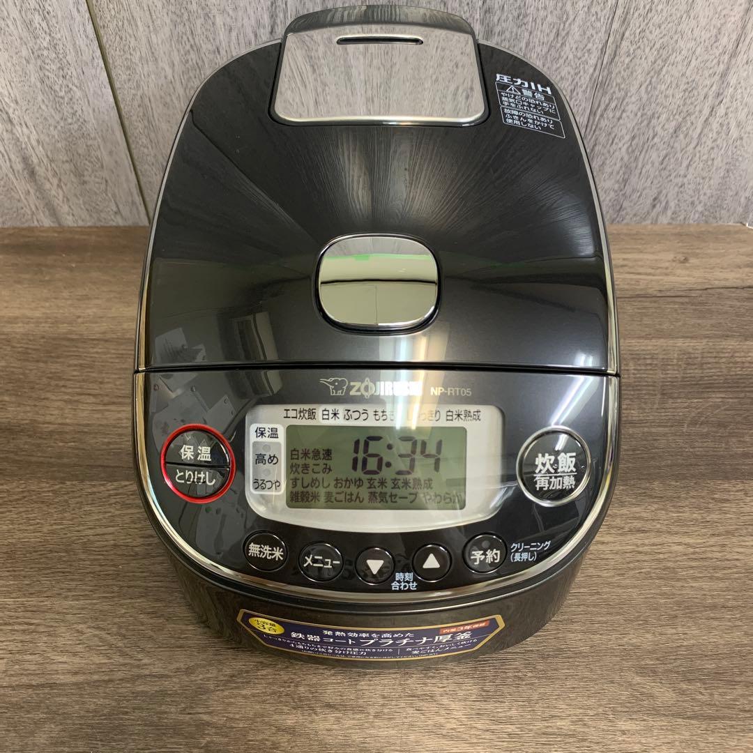 m092207m 象印 NP-RT05 炊飯器 ブラック2023年製 m092207m 象印 NP-RT05 炊飯器 ブラック2023年製