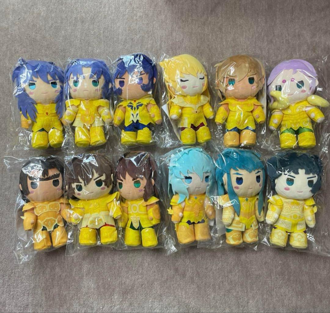 聖闘士星矢　フォルメイツ　あくちょん　ぬいぐるみ　黄金聖闘士　コンプリート FaNeMa / TVアニメ『聖闘士星矢』 フォルメイツあくちょんぬいぐるみ