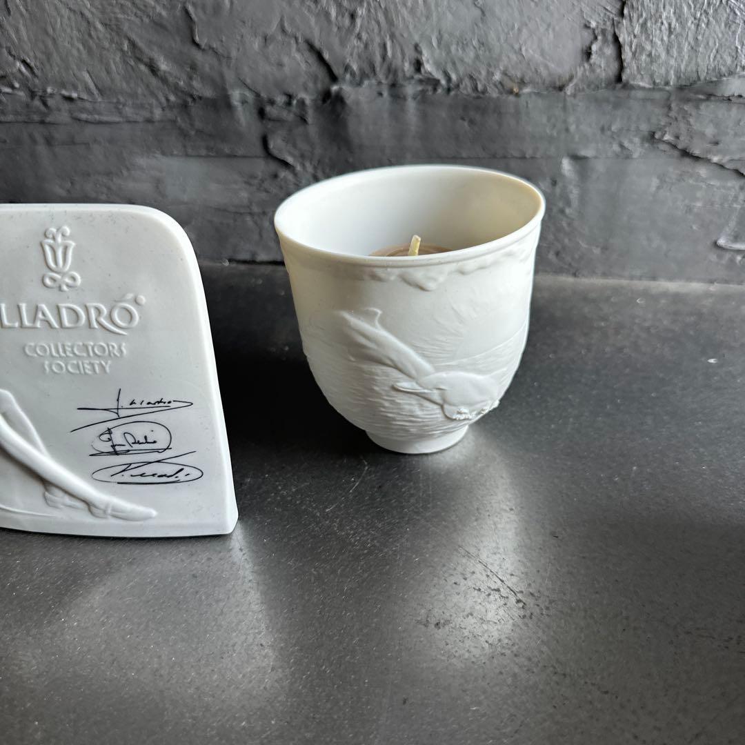 リヤドロドンキホーテ　サインプレート　イルカキャンドルホルダーセット