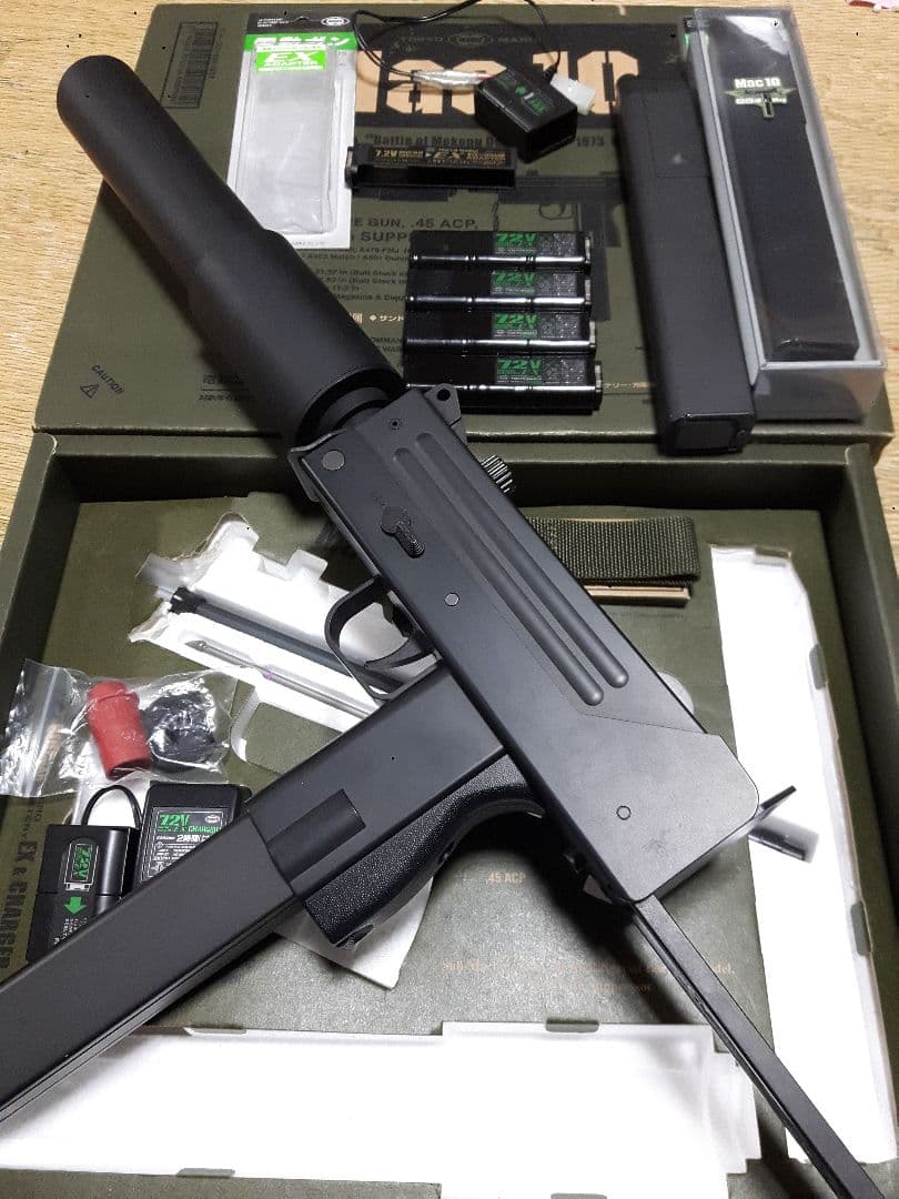 東京マルイ 電動ガン Mac10 フルセット 東京マルイ マック10 電動