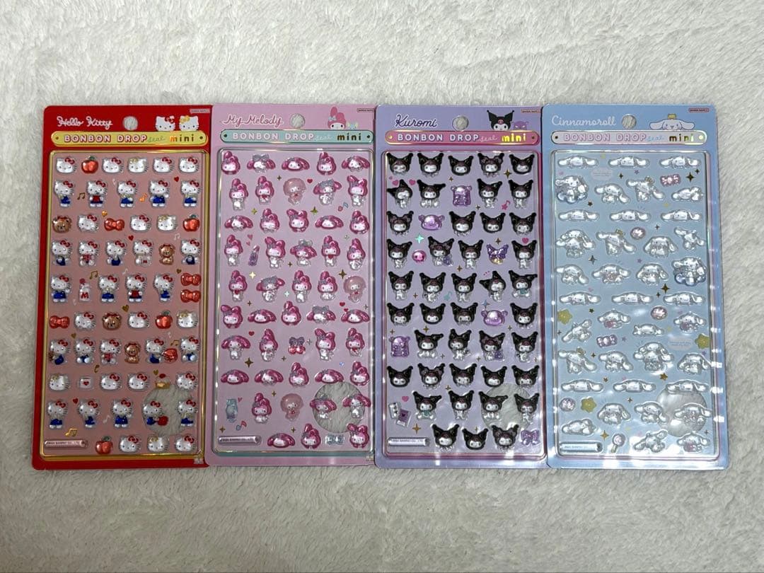 正規品　ボンボンドロップシール　サンリオ　サンリオミニ サンスター文具 ボンボンドロップシール ミニ サンリオ 正規品