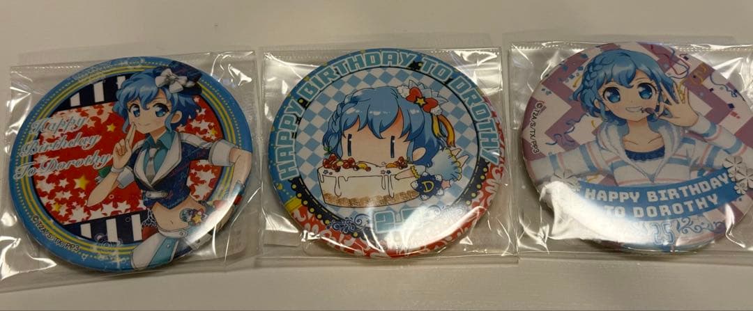 プリパラ ドロシーウェスト バースデー 缶バッジ