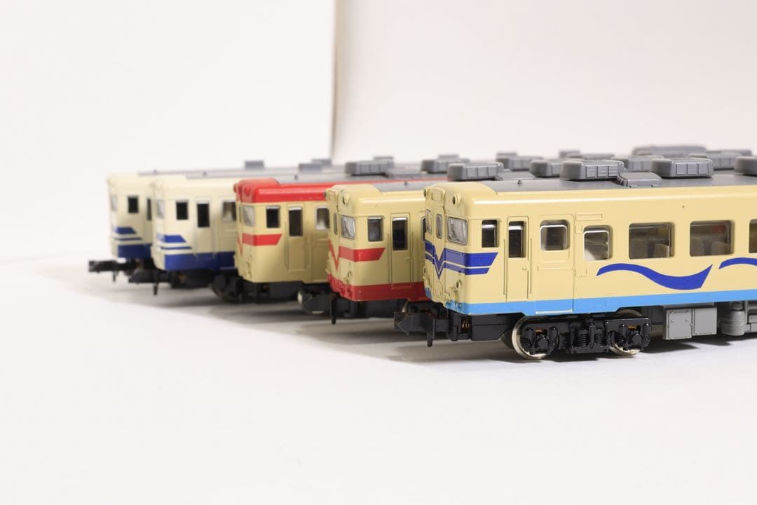 【希少/ジャンク】Nゲージ キハ58/28形 四国団臨色 5両セット 不動品