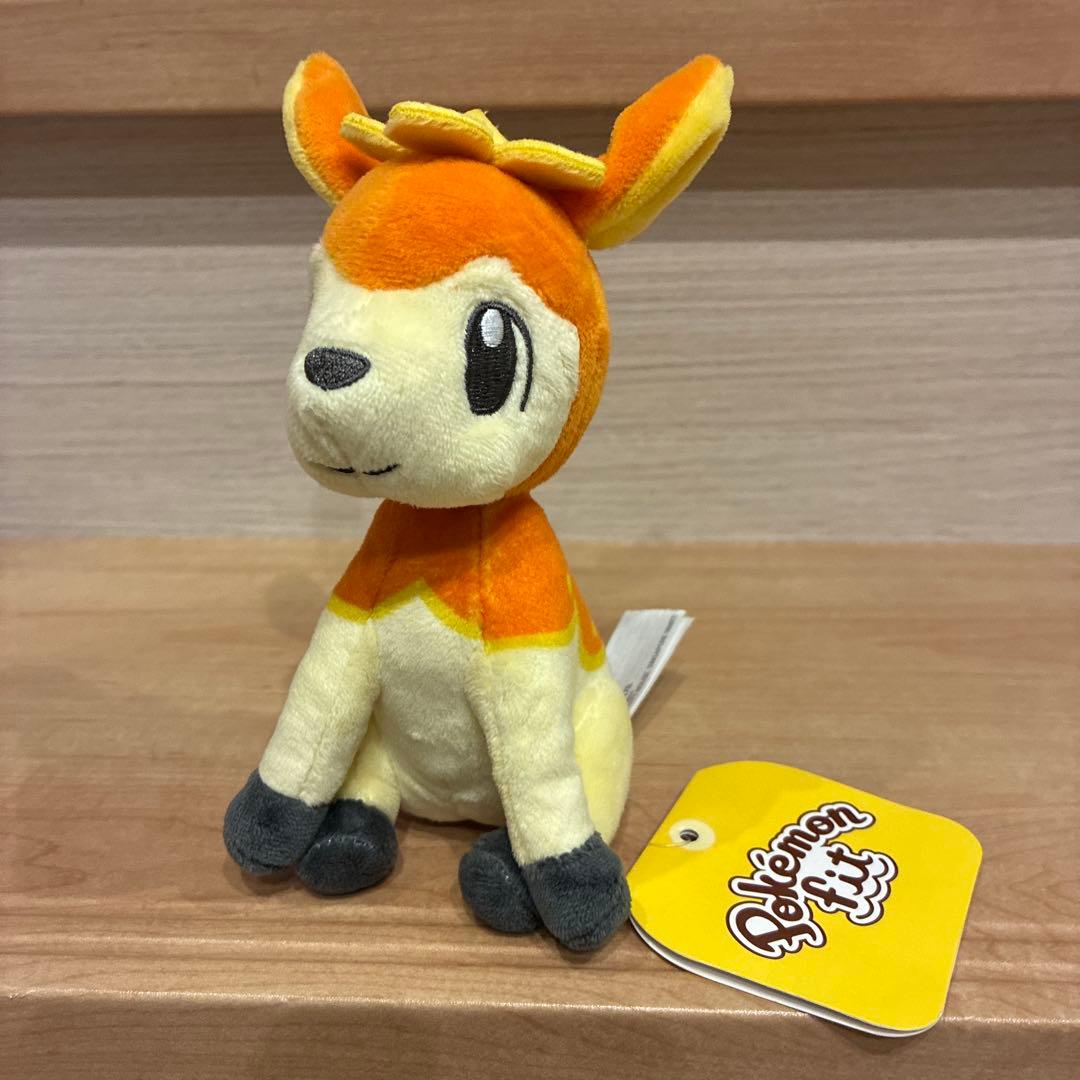 ポケモンセンター限定 シキジカ あきのすがた ぬいぐるみ タグ付き