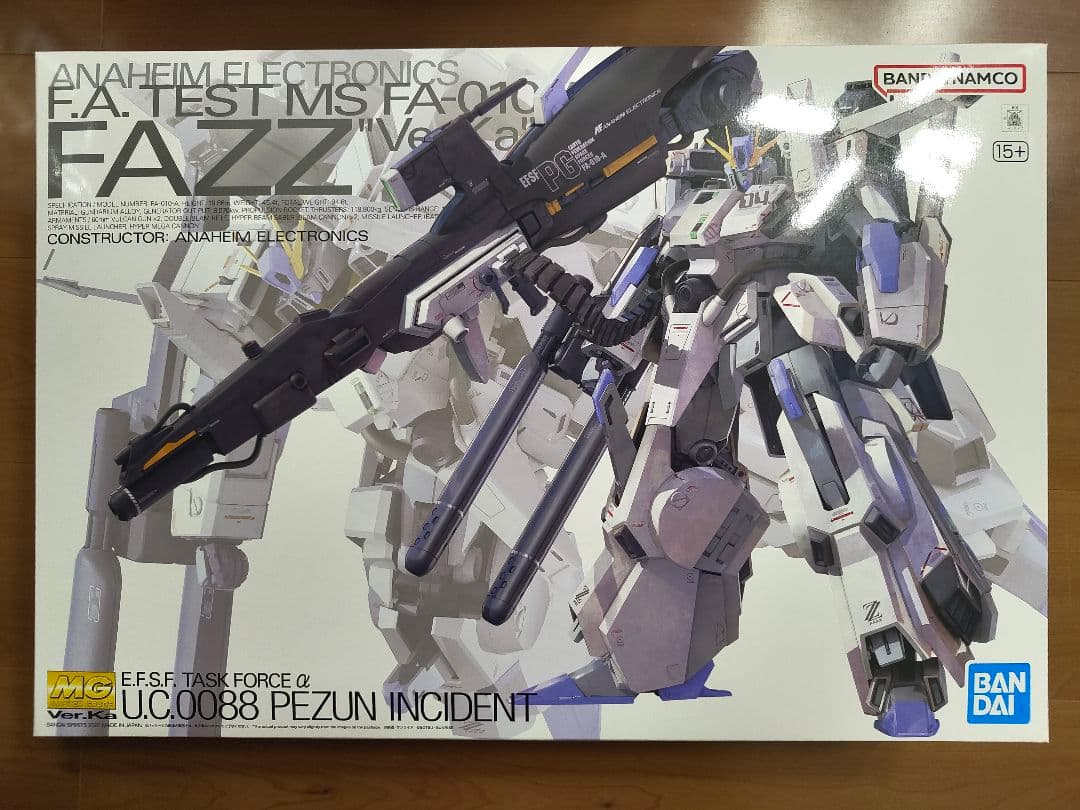 バンダイ MG 1/100 機動戦士ガンダムセンチネル FAZZ Ver.Ka ガンダム：「センチネル」のFAZZのガンプラがMG Ver.Kaに - MANTANWEB