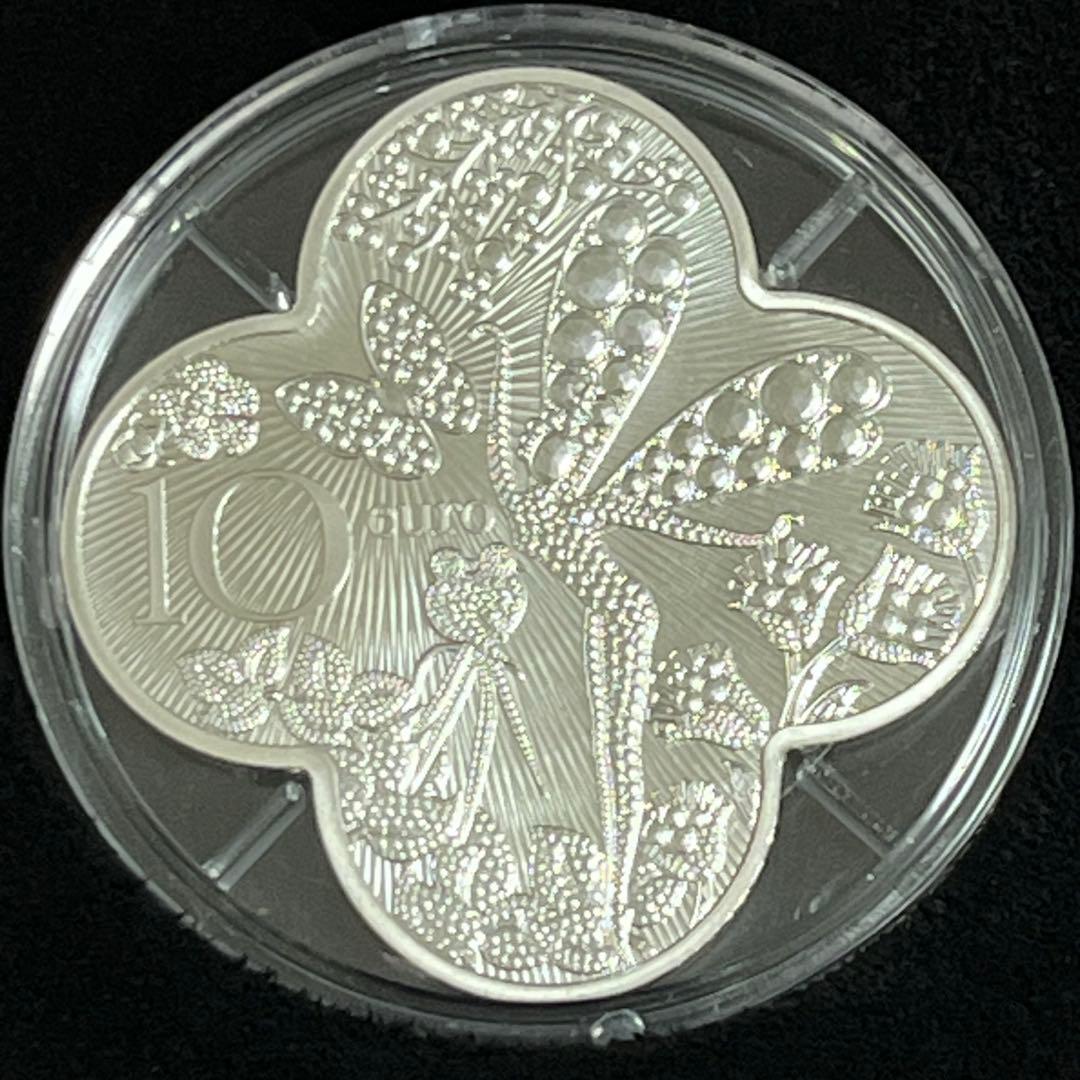Van Cleef & Arpels 110周年記念 10ユーロ銀貨 Van Cleef&Arpels ヴァンクリーフ 110周年記念 10ユーロ銀貨 - メルカリ