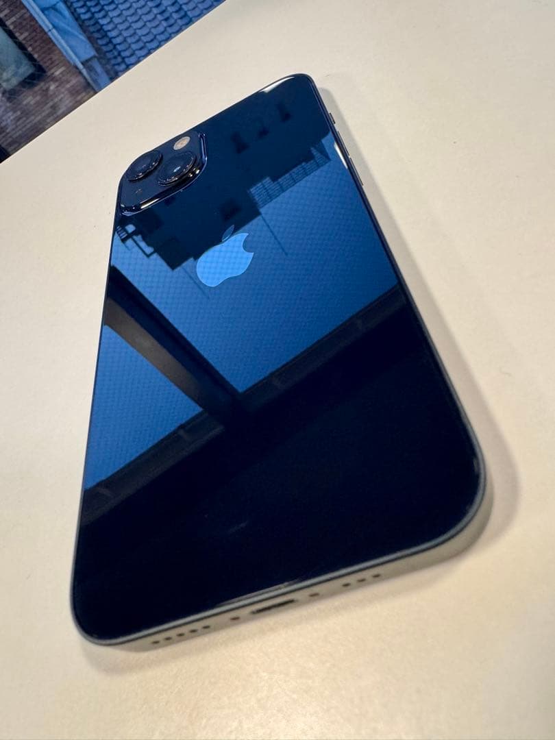 【美品】Apple iPhone 13 ミッドナイト バッテリー残量100% 美品】iPhone 13 256GB ミッドナイト SIMフリー 純正バッテリー100