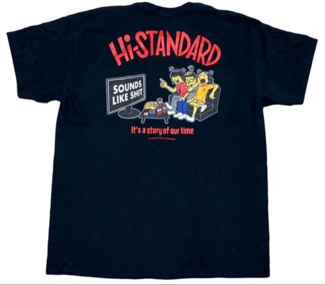 Hi-standard Tシャツ 黒色 Lサイズ PIZZA OF DEATH - メルカリ
