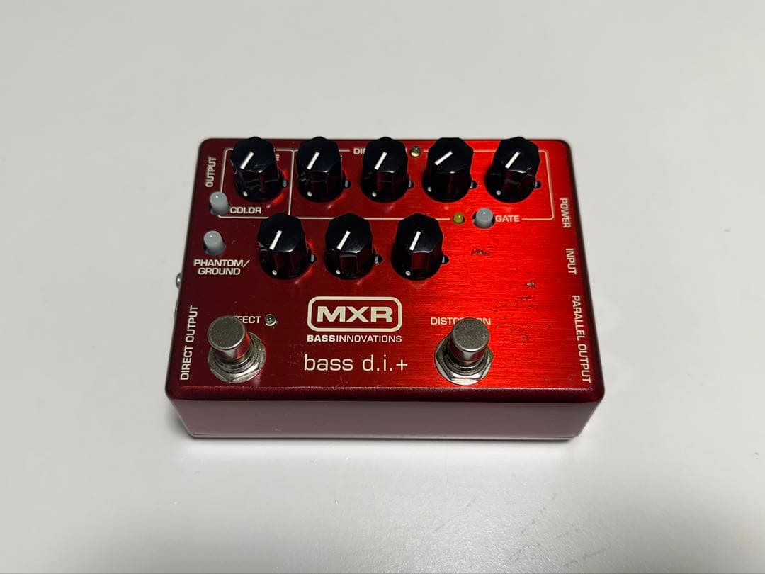 MXR m80 bass di+ 限定カラー 【Brushed Red】 美品】MXR m80 bass di+ 限定カラー used】MXR / IKEBE ORIGINAL M80