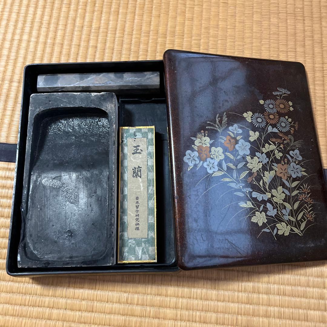 習字道具 墨 硯 文鎮 - メルカリ