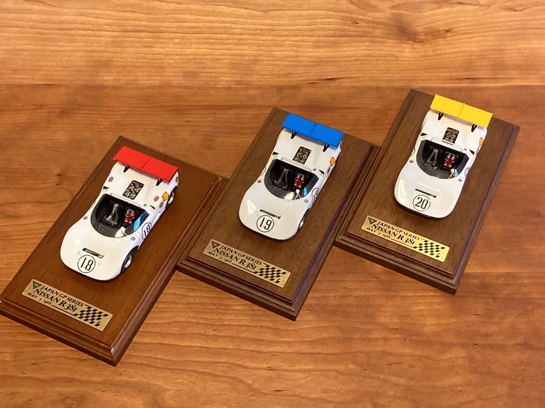 希少 メイクアップ1/43 日産R381 3台セット 1968年日本GP