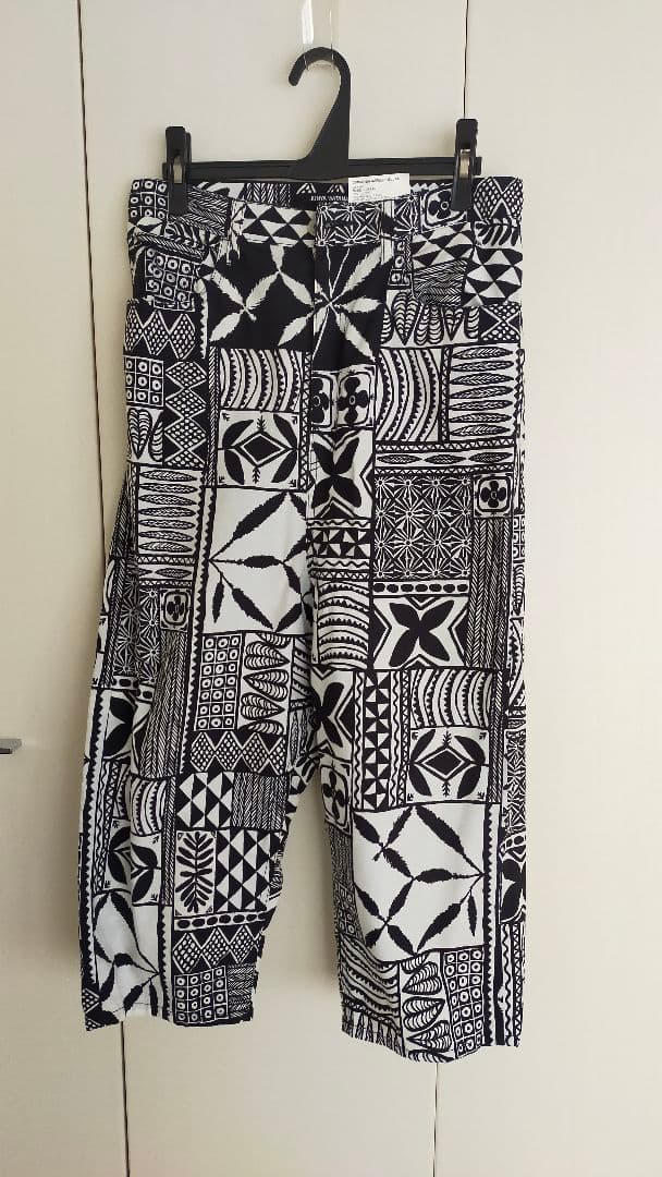 JUNYA WATANABE モノクロ サルエルパンツ