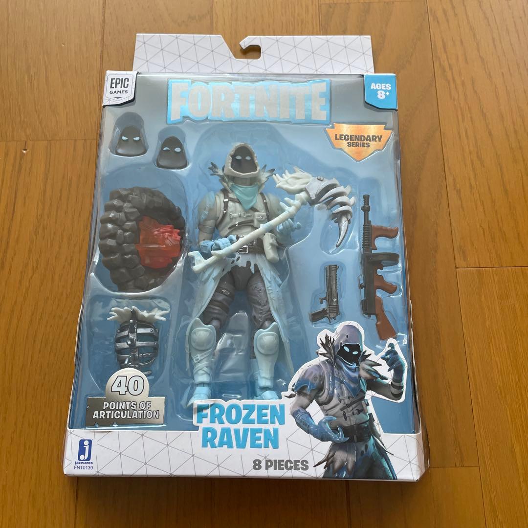 Fortnite Frozen Raven フィギュア legendary Amazon.com: Fortnite Legendary Series 6in Figure Pack, Frozen