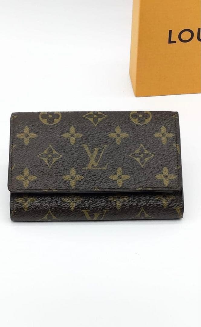 Louis Vuitton 三つ折り財布 ダークブラウン