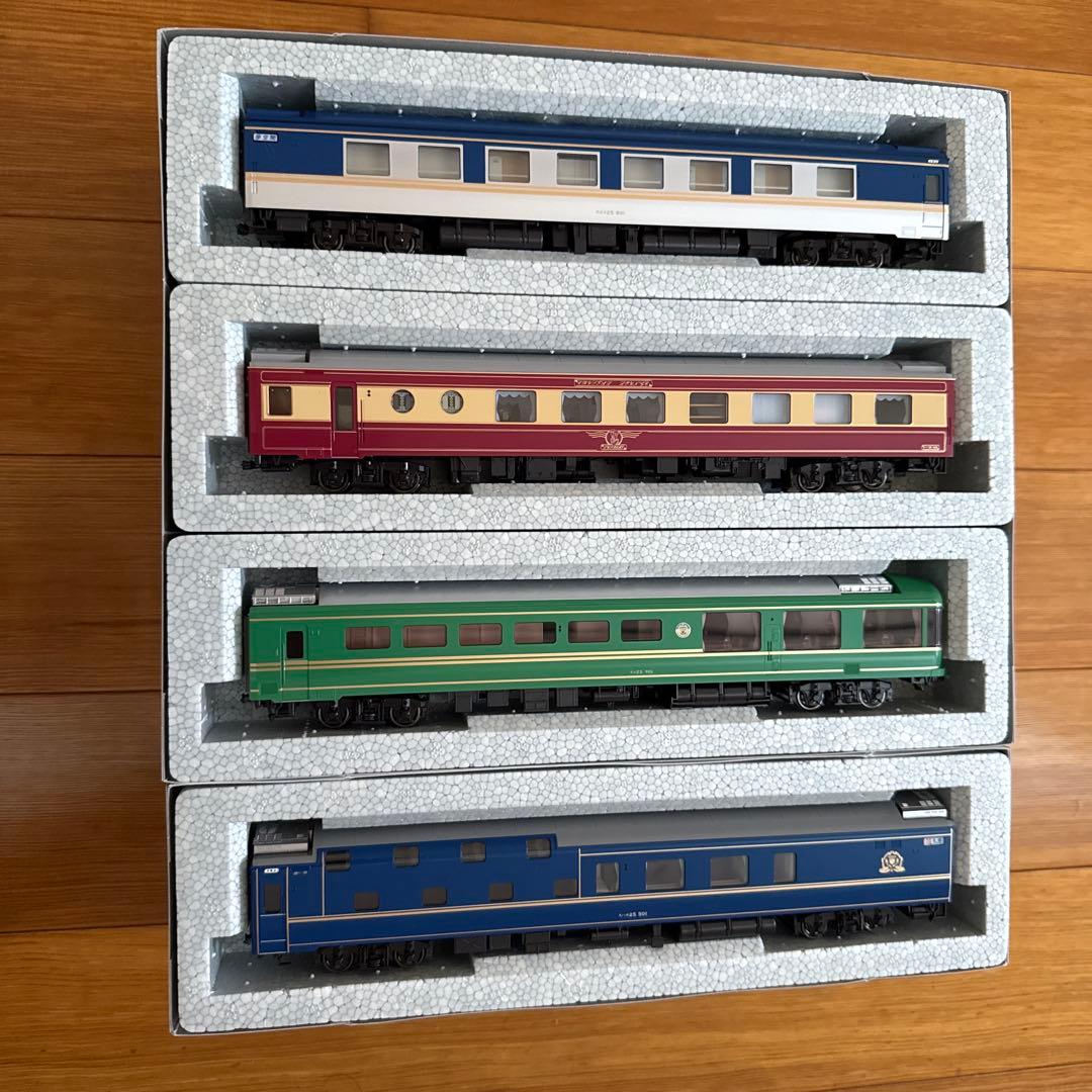 HOゲージ　EF81 95号機+24系北斗星+夢空間セット