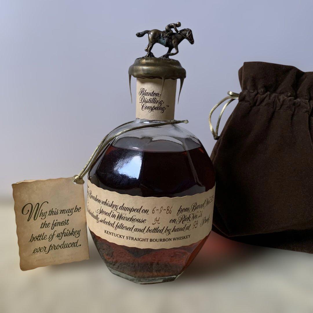 ブラントンBlanton1986年シングルバレル バーボンウイスキー　750ml 楽天市場】ブラントン シングルバレルバーボン 正規品 750ml 46.5