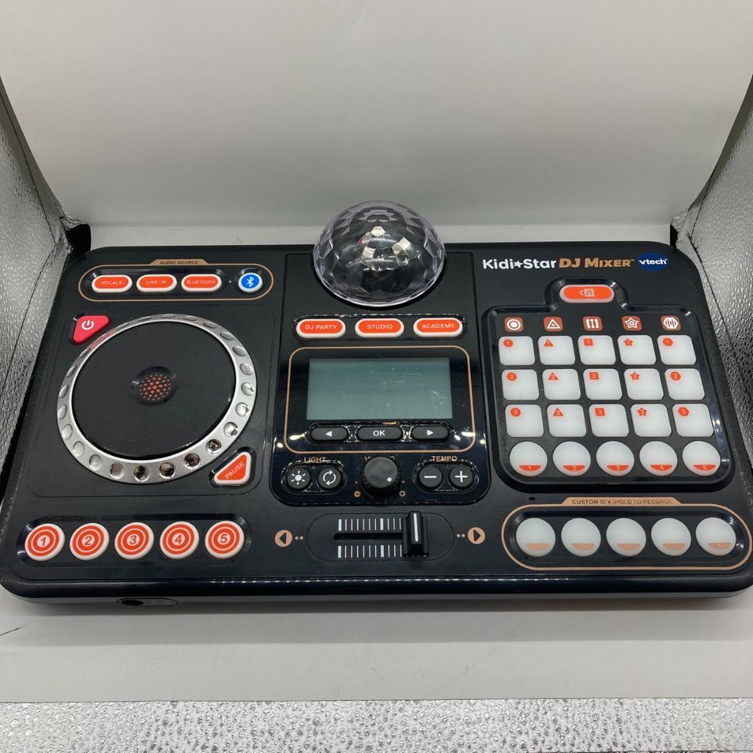 ▼VTech　KidiStar DJ MIXER DJミキサー Amazon.com: VTech Kidi DJ Mix (Black), Toy DJ Mixer for Kids with