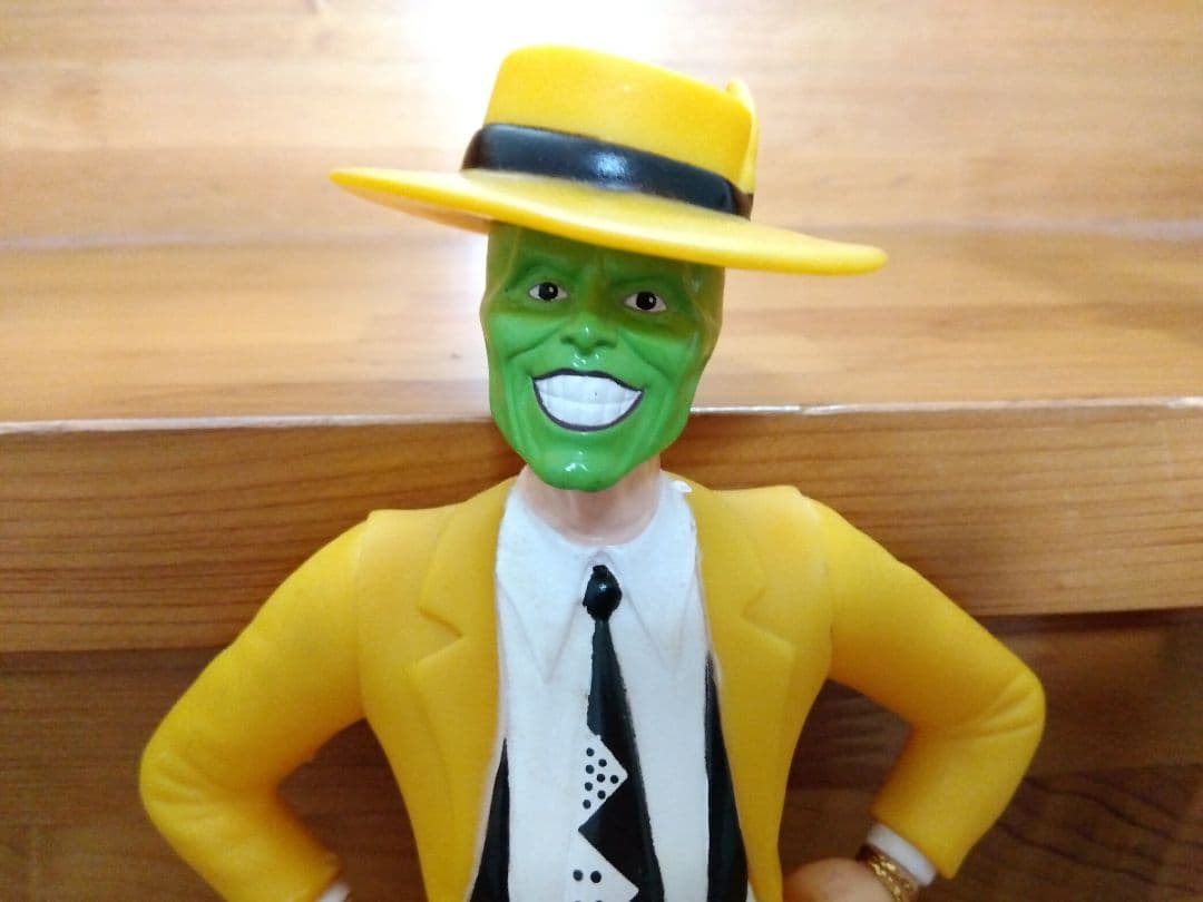 ○マスク The MASK ジムキャリー ソフビ フィギュア スタチュー 映画