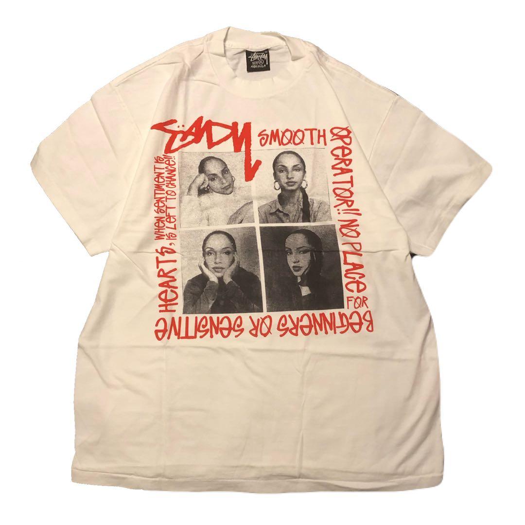 STUSSY × SADE Tシャツ 復刻 USA製 ホワイト XL STUSSY × SADE Tシャツ 復刻 USA製 ホワイト XL｜Yahoo!フリマ（旧