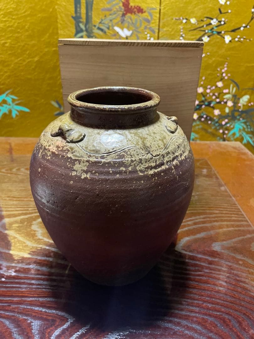備前焼　壺